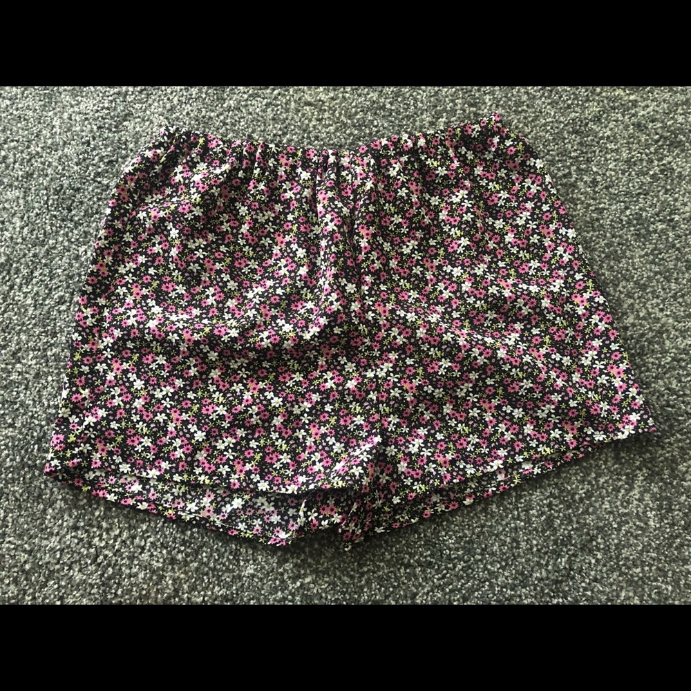 Vintage Floral Hawaiian Shorts